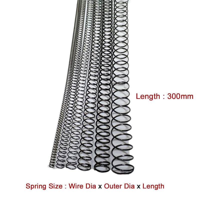 Customizable Compression Spring Open End Type 0 6 x 9 x 300 mm - Image 2